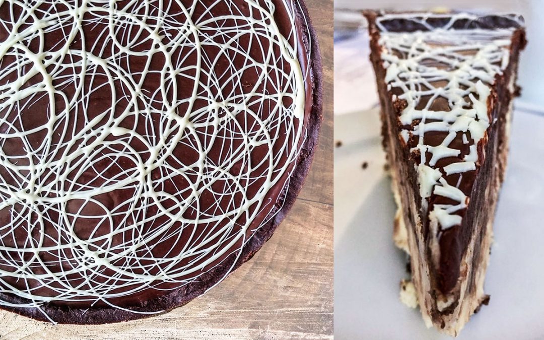 Chocolate Swirl Baked Cheesecake Recipe