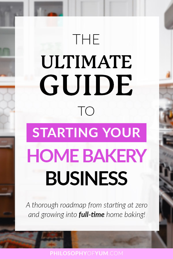 You don't need to have it "all figured out" before you can start selling your baked goods. Here's the ULTIMATE GUIDE for how to start a Baking Business from home - with what you DO have! You'll also get all the insider info you need to then grow your baking into a successful, full-time business! This super thorough guide will show you how to make delicious home baking your FULL-TIME career... #baking #homebaking #homebakery #bakingbusiness #cakebusiness